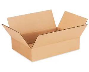 10 x 7 x 2" Lightweight 32 ECT Corrugated Boxes