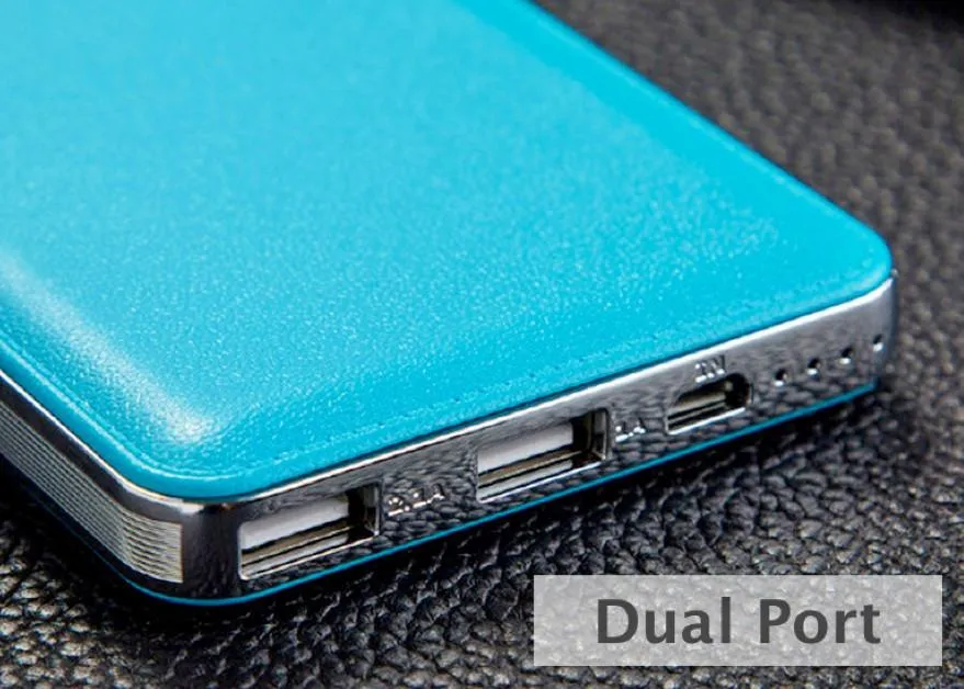 20,000mAh PU Leather Powerbank