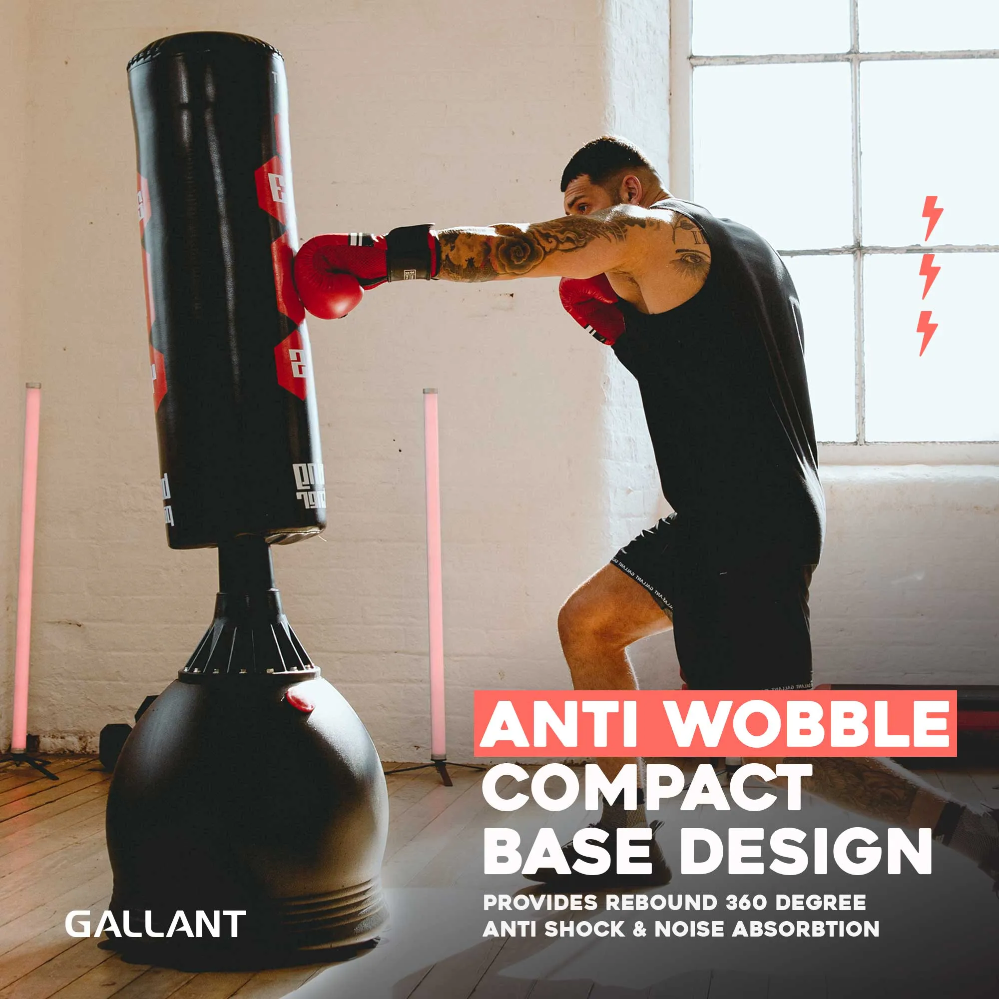 5.5ft Heritage Oriental Dragon Free-Standing Punchbag