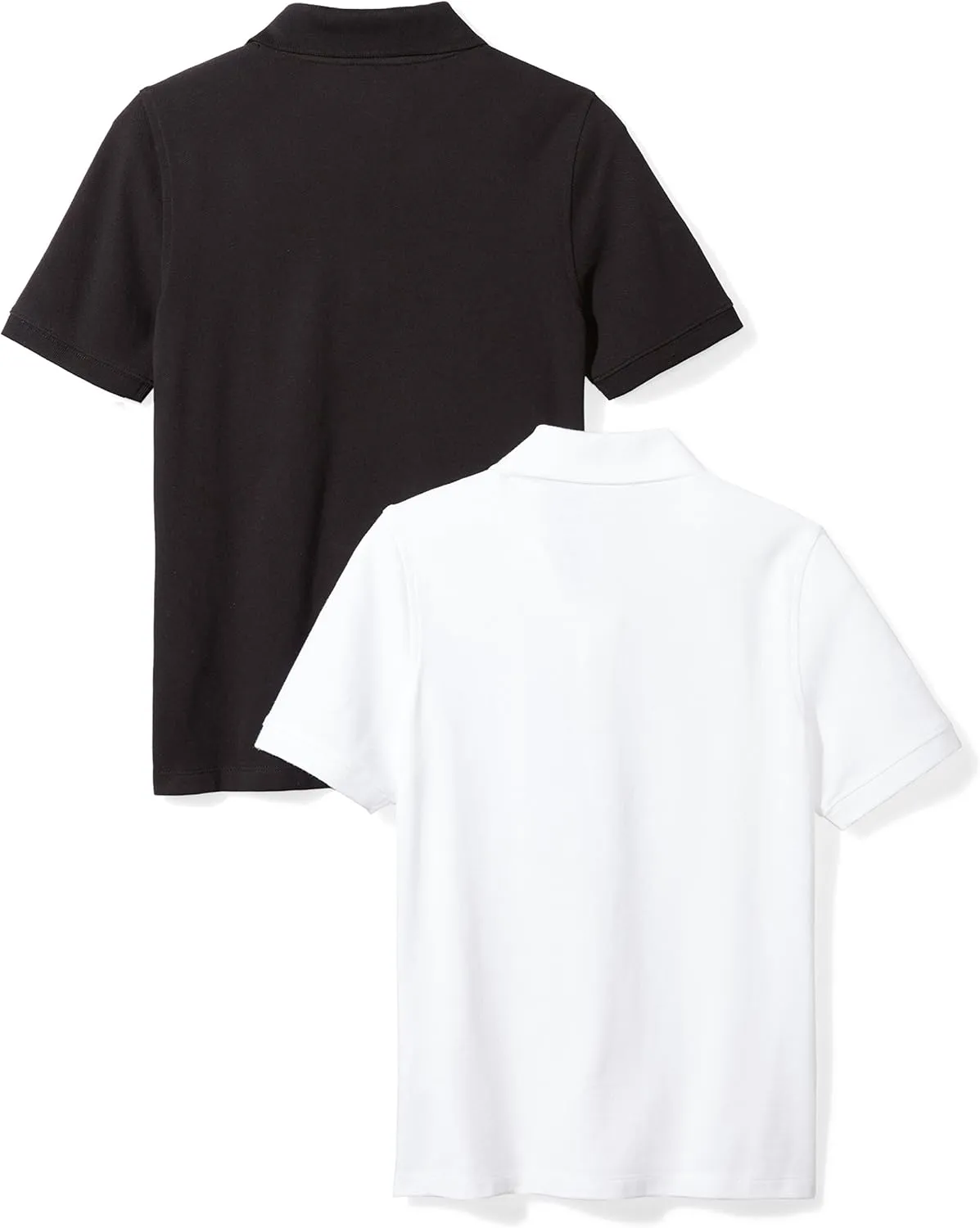 Amazon Essentials Boys and Toddlers' Short-Sleeve Pique Polo Shirts, Multipacks