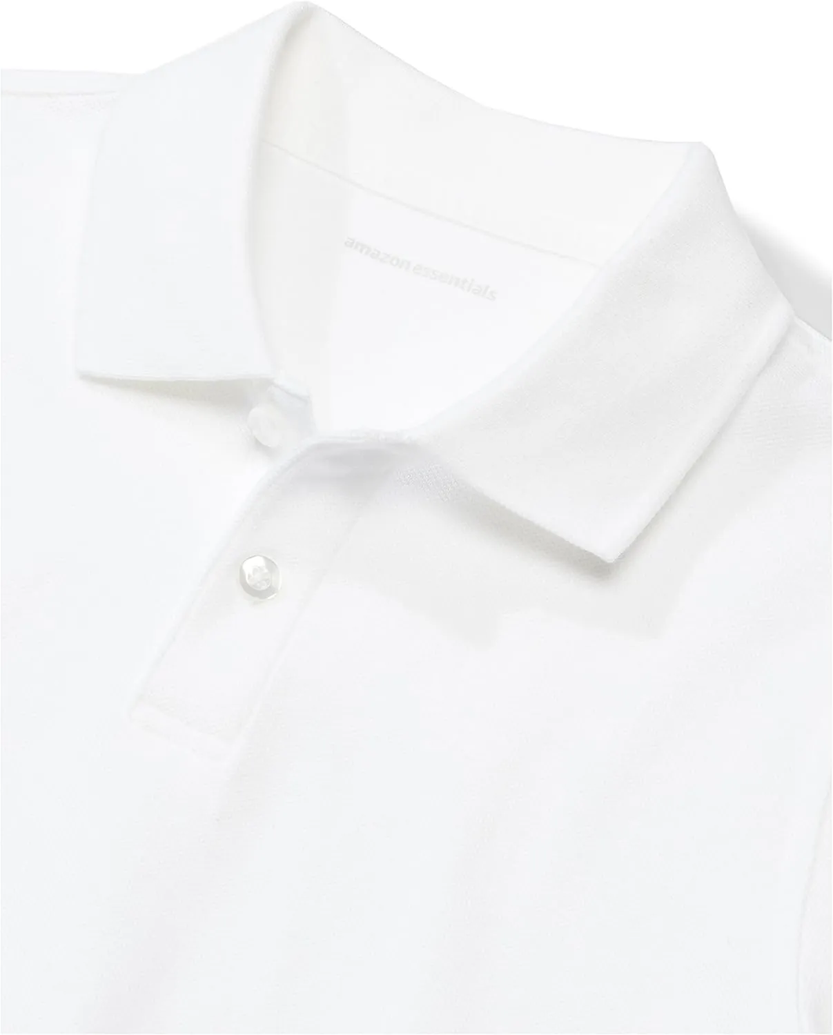 Amazon Essentials Boys and Toddlers' Short-Sleeve Pique Polo Shirts, Multipacks