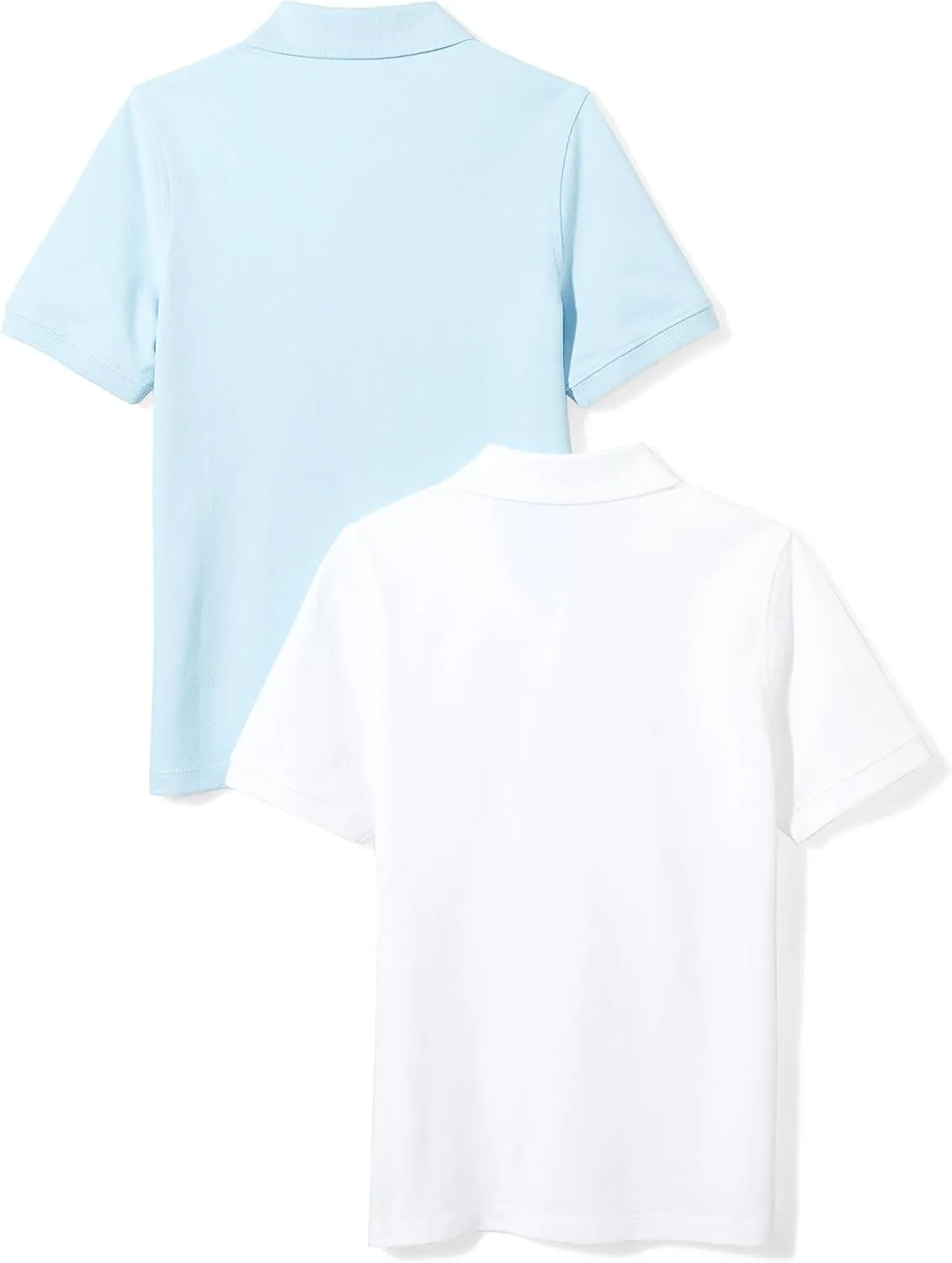 Amazon Essentials Boys and Toddlers' Short-Sleeve Pique Polo Shirts, Multipacks