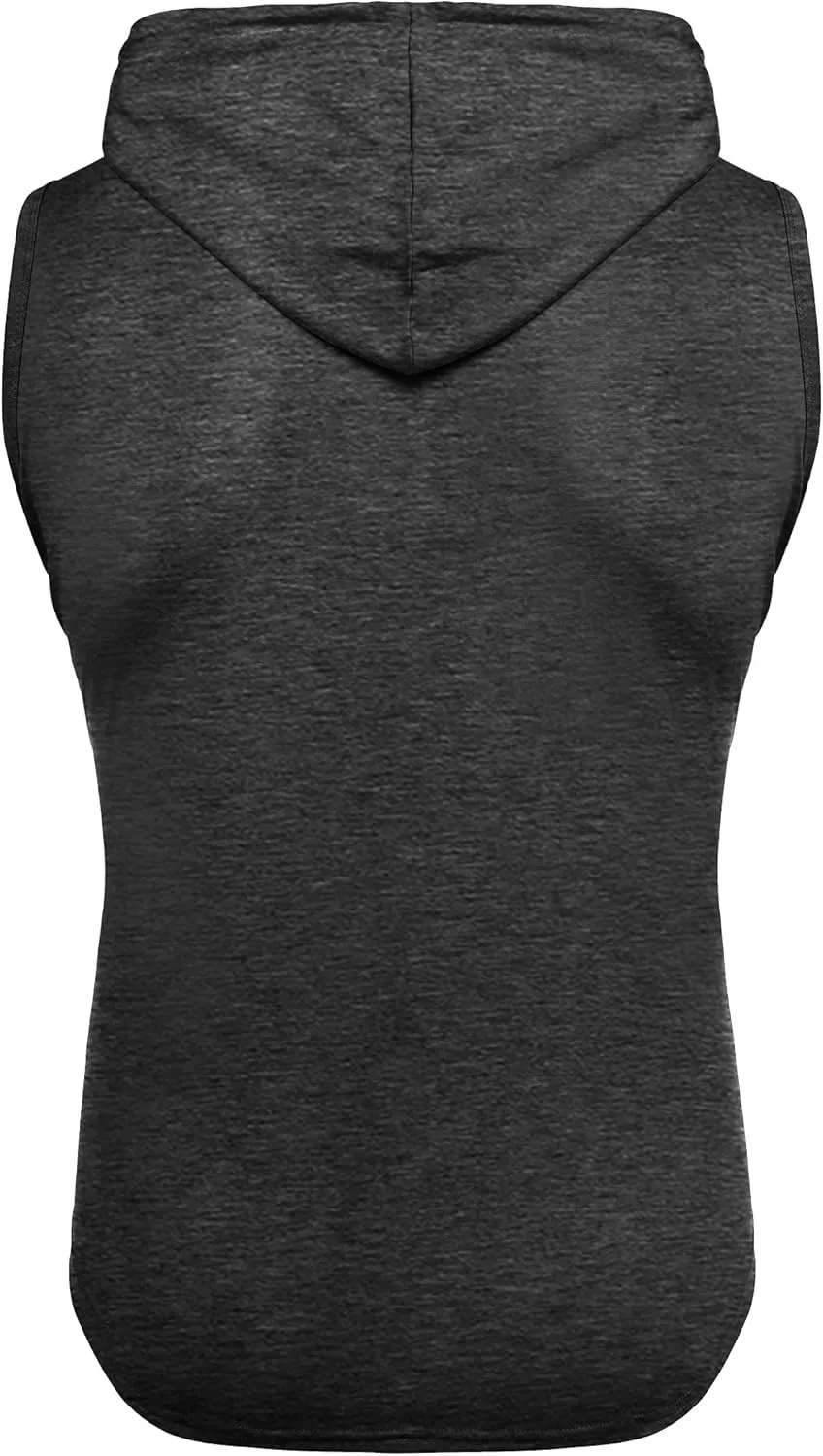 Babioboa Men's Workout Hooded Tank Tops Sleeveless Gym Hoodies Bodybuilding Muscle Shirts