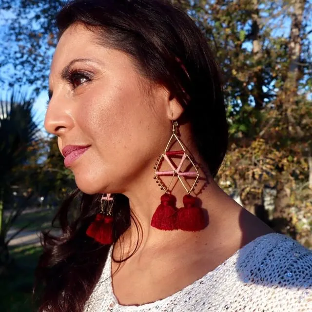 BARRILETES (Kite) Earrings - Large