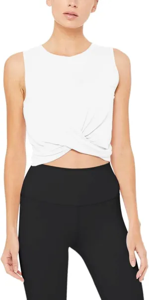 Bestisun Womens Cropped Workout Tops Flowy Gym Athleric Clothes Slim Fit Yoga Exercise Shirts