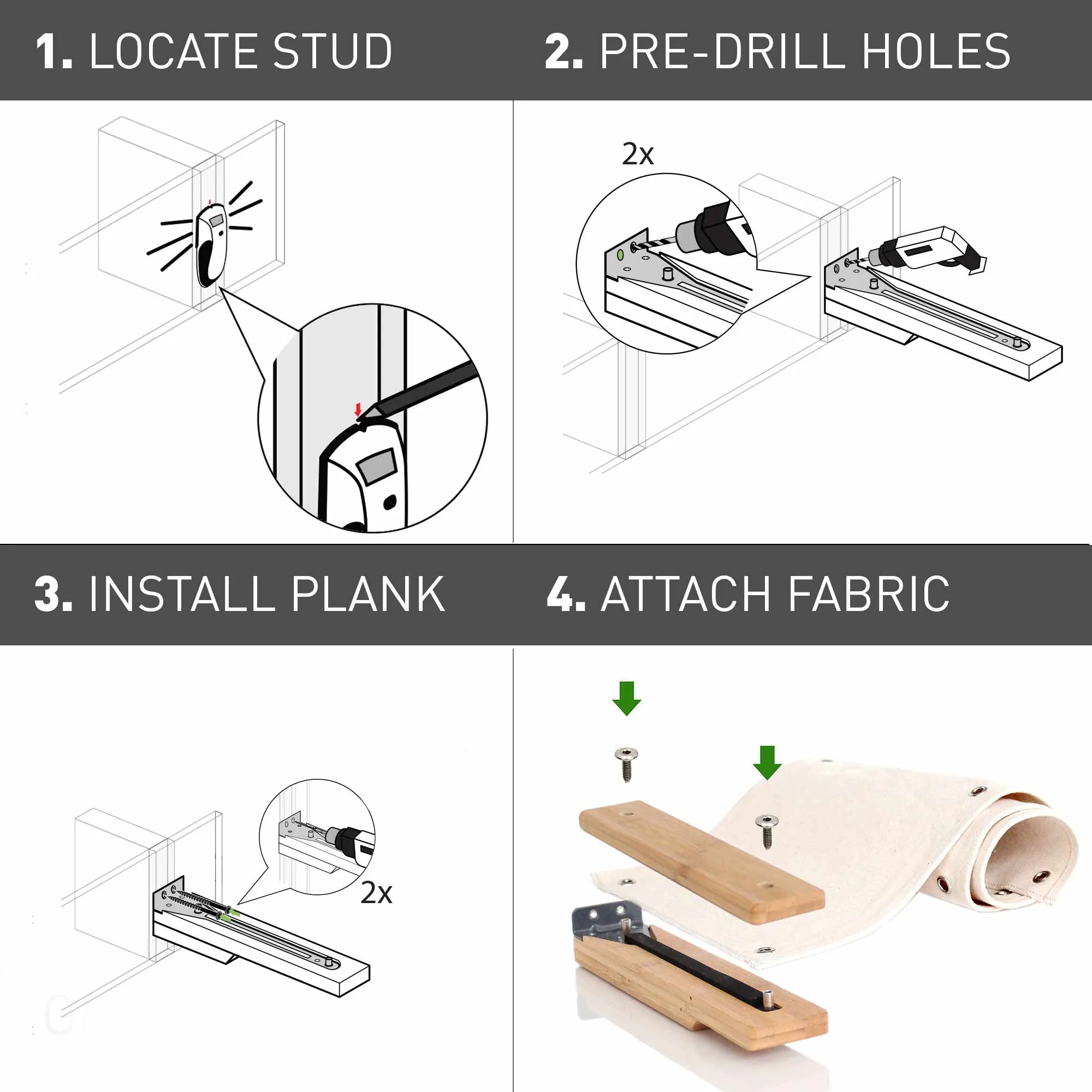 Cat Wall Hammock - Hanging Cat Beds