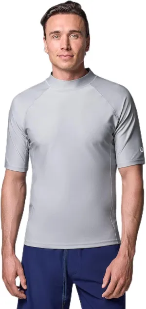 Coolibar UPF 50  Men's Tulum Short Sleeve Surf Rash Guard - Sun Protective