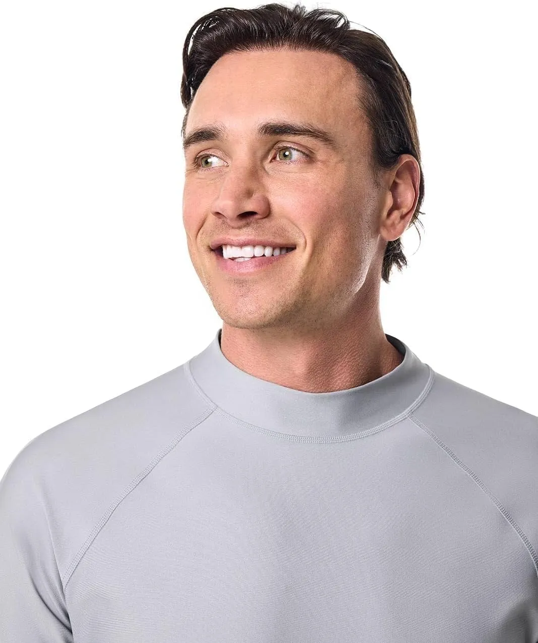 Coolibar UPF 50  Men's Tulum Short Sleeve Surf Rash Guard - Sun Protective
