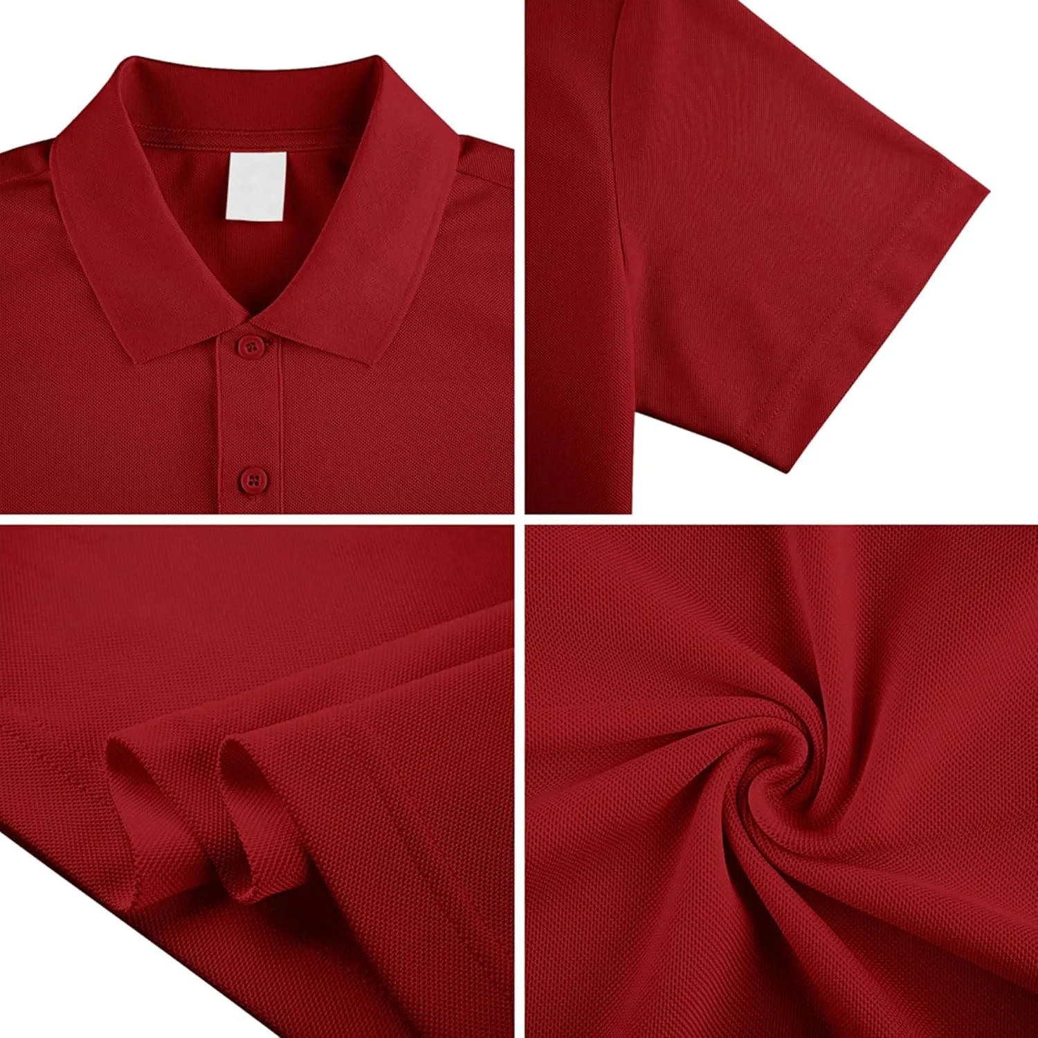 Custom Polo Shirts for Men Design Your Own Golf Jersey Personalized Print/Embroidered Text