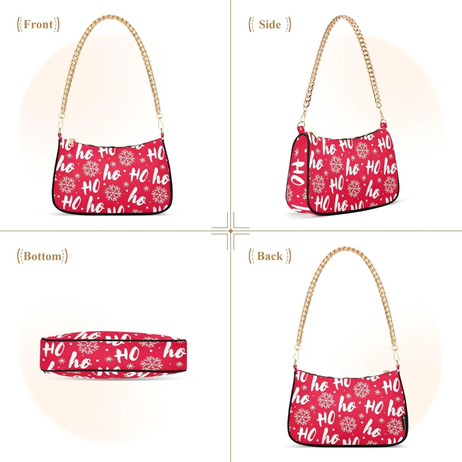 Cute Animal Capybara Medium Purse Hobo Trendy Bag Women's Shoulder Handbag One Shoulder Purse