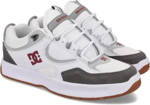 DC Men's Kalynx Zero Skate Shoe, White/RED/Grey, 14