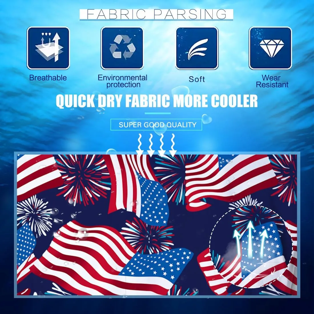 Fanient Mens Hawaiian Shirt Summer 3D Print Casual Short Sleeve Button Down Graphic Aloha Dress Shirts