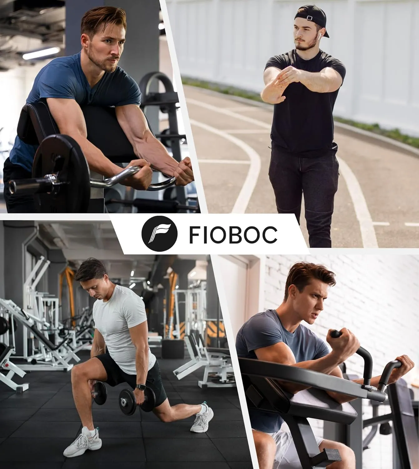 Fioboc Mens Shirts Quarter Zip Short Sleeve Gym Workout Performance Moisture Wicking Athletic Quick Dry Compression Shirt Men