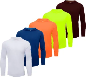 Fishing Hoodies for Men Athletic Lightweight Long Sleeve Shirts Pullover Workout Hoodies