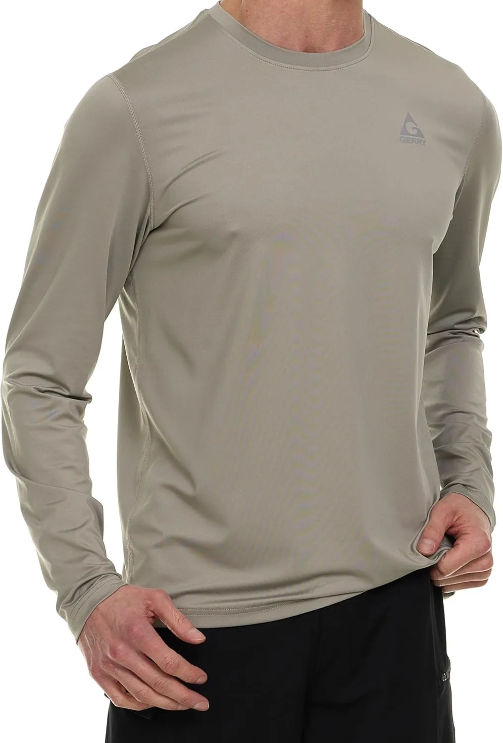 Gerry Rash Guard for Men, Long Sleeve Mens Swim Shirt, Fishing Hiking UPF  50 UV Protection