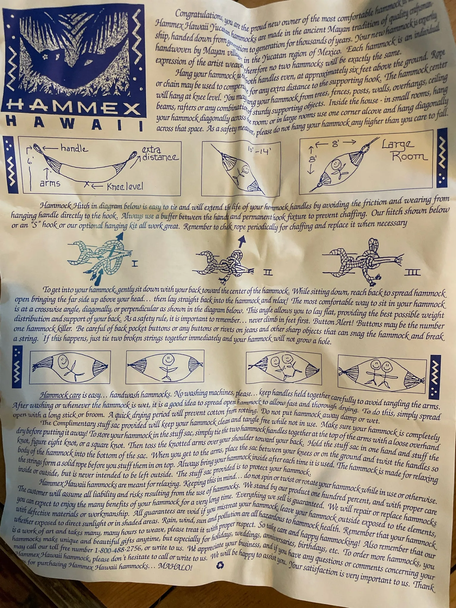 Hammex Hawaii Hammock XXL