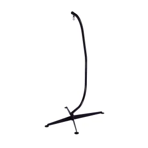 Hammock Chair Stand w/ Hanging Hook | 84-in. | Fits Hammock Chairs & Rope Swing Chairs | 350 Lb. Capacity