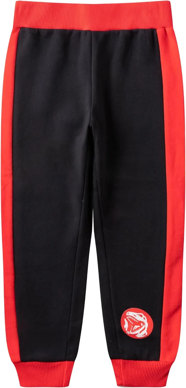 Hasbro Power Rangers Boys 2 Piece Long Sleeve Shirt and Pants Set for Big Kids