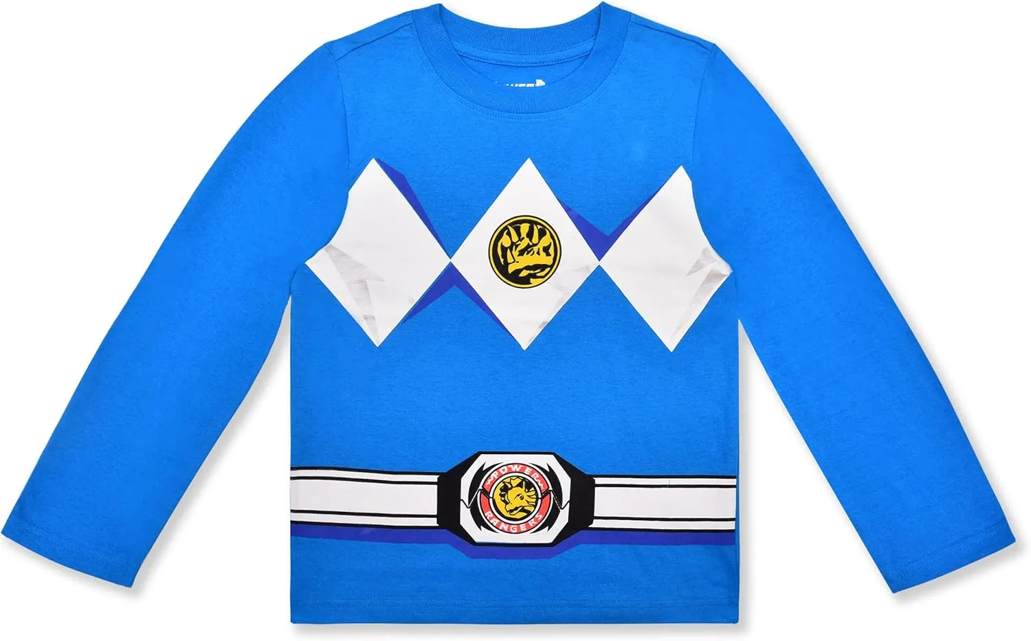 Hasbro Power Rangers Boys 2 Piece Long Sleeve Shirt and Pants Set for Big Kids