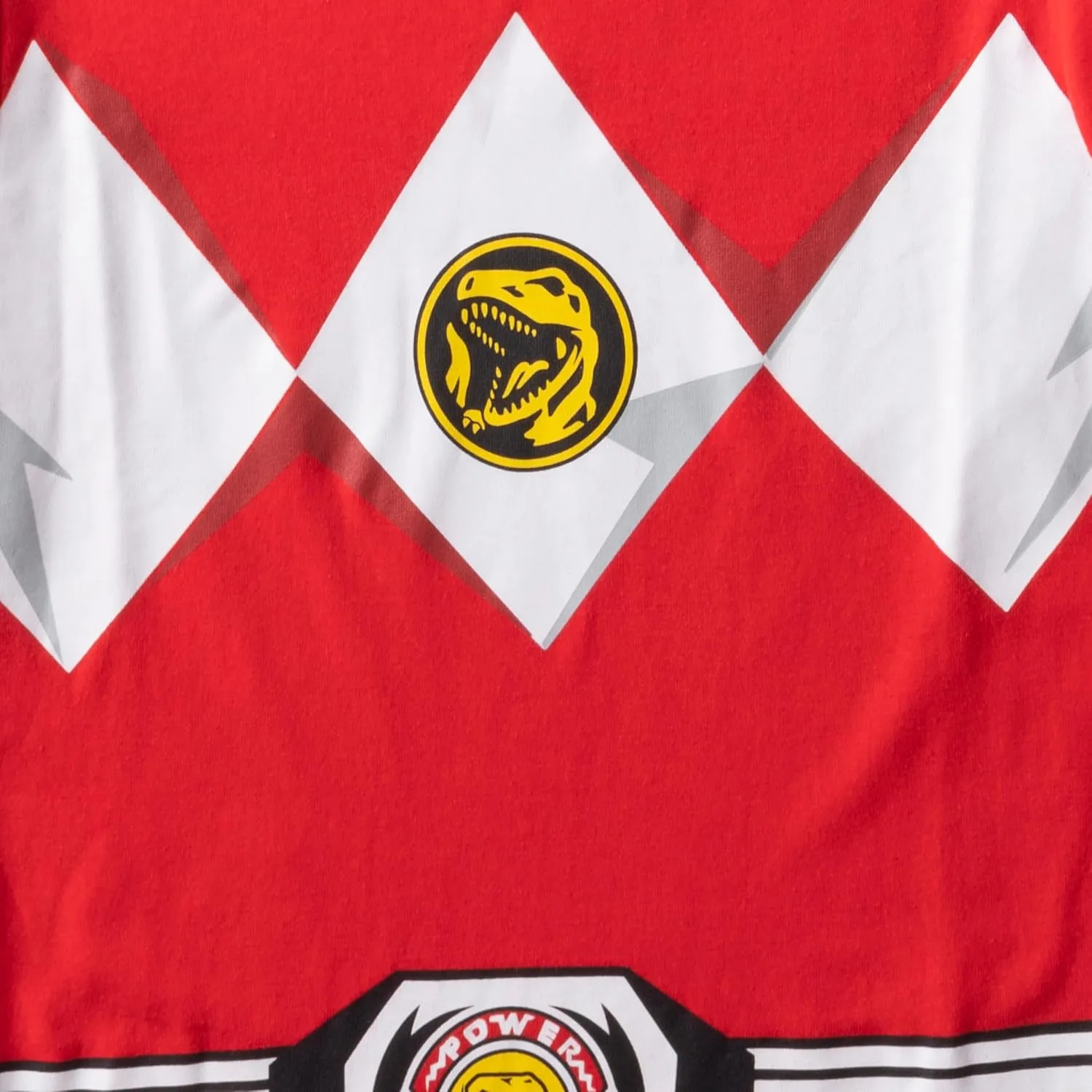 Hasbro Power Rangers Boys 2 Piece Long Sleeve Shirt and Pants Set for Big Kids