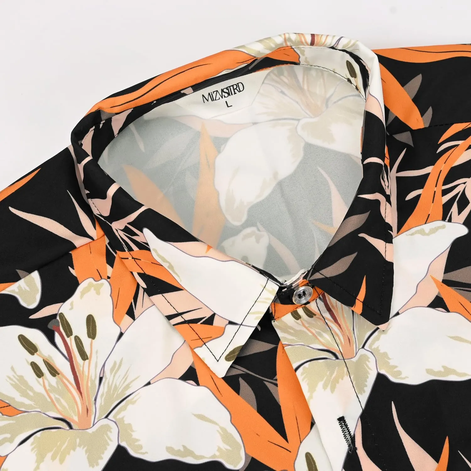 Hawaiian Shirt for Men, Mens Tropical Shirts Short Sleeve, Summer Button Down Vacation Outfits