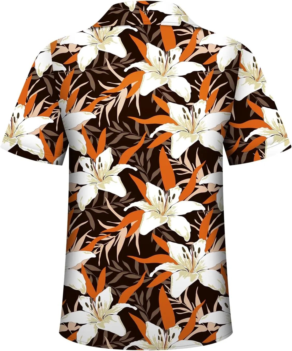 Hawaiian Shirt for Men, Mens Tropical Shirts Short Sleeve, Summer Button Down Vacation Outfits