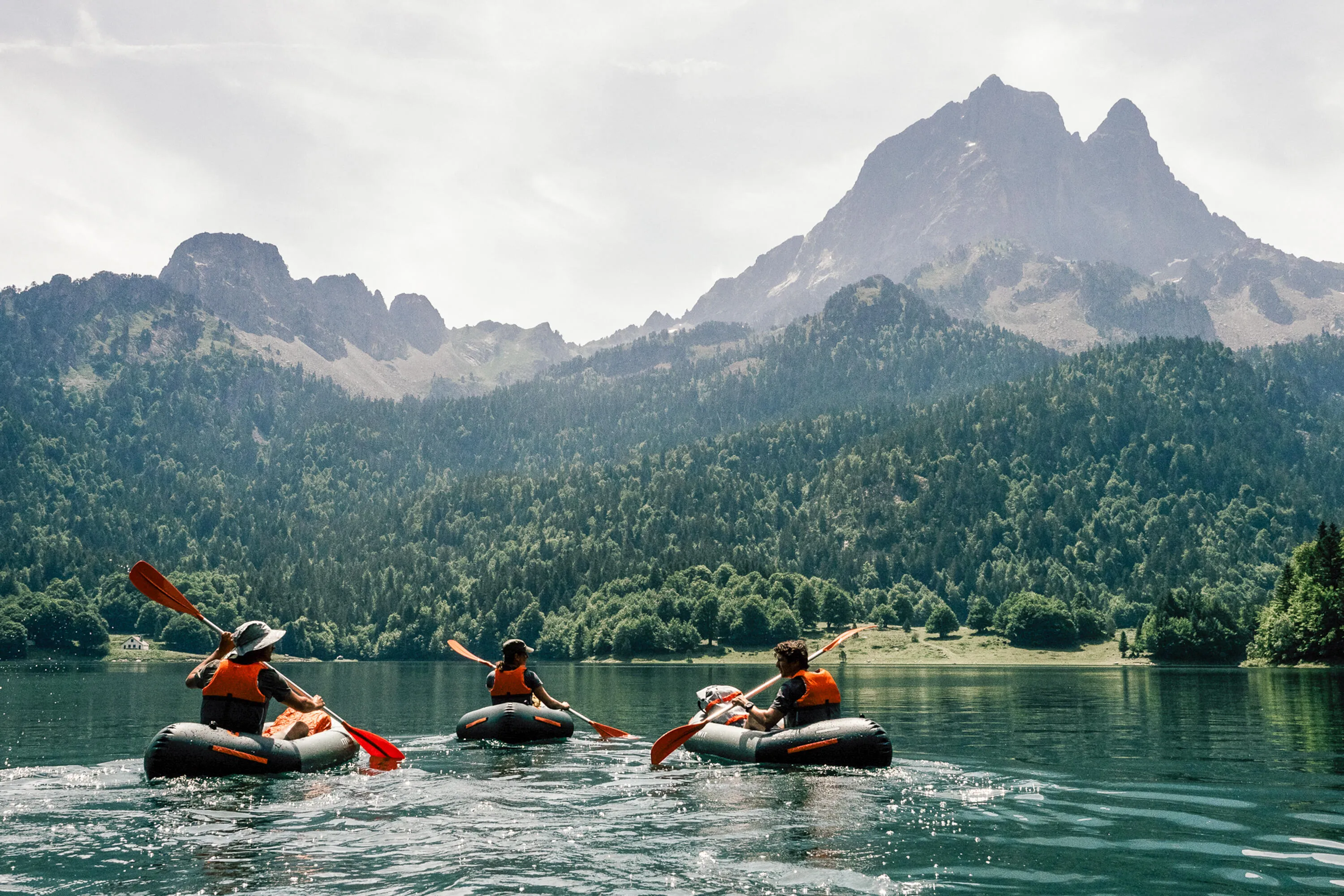 Itiwit 1-PERSON INFLATABLE RIVER PACKRAFT KAYAK 100