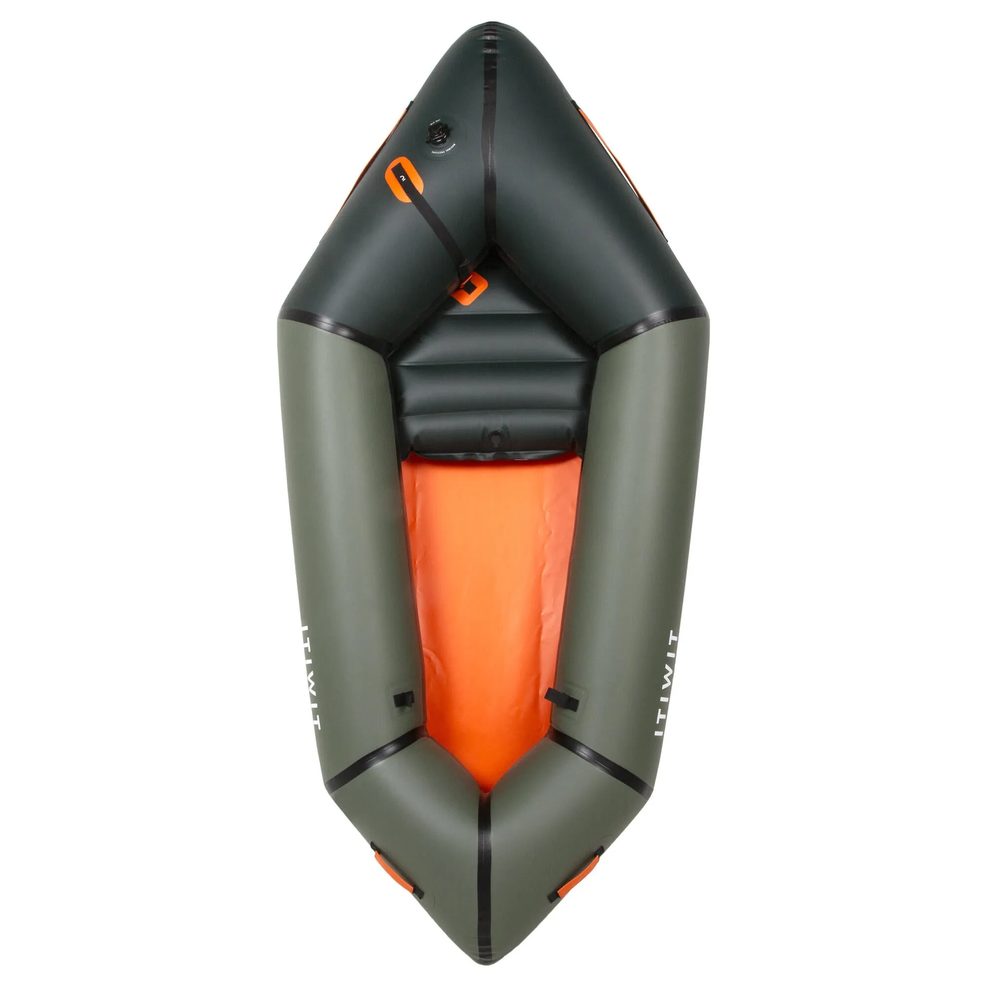 Itiwit 1-PERSON INFLATABLE RIVER PACKRAFT KAYAK 100