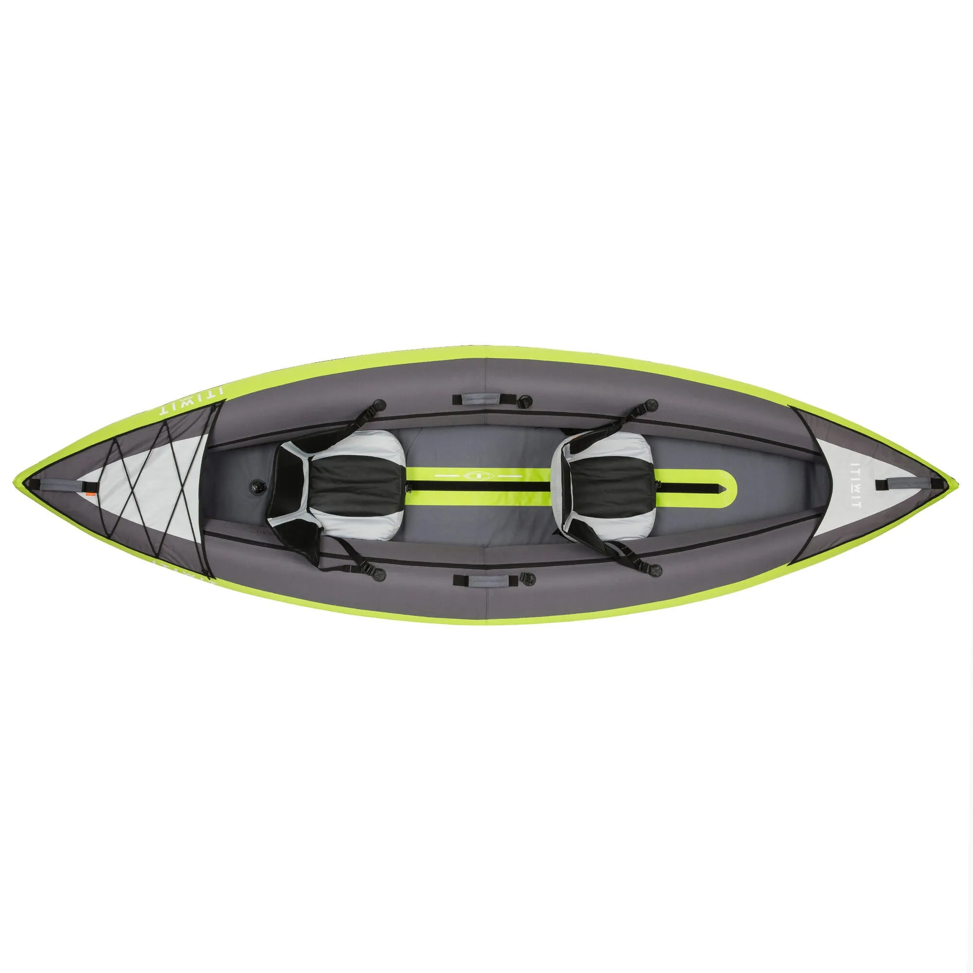 Itiwit Inflatable Recreational Sit-on Kayak with Pump 2 Person