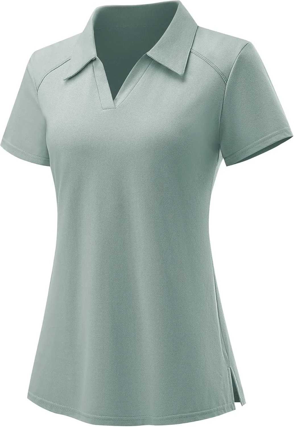 Ivicoer Womens Golf Shirt Polo Short Sleeve,Sleeveless,Long Sleeve Tennis Collared Top Athletic Clothes for Ladies