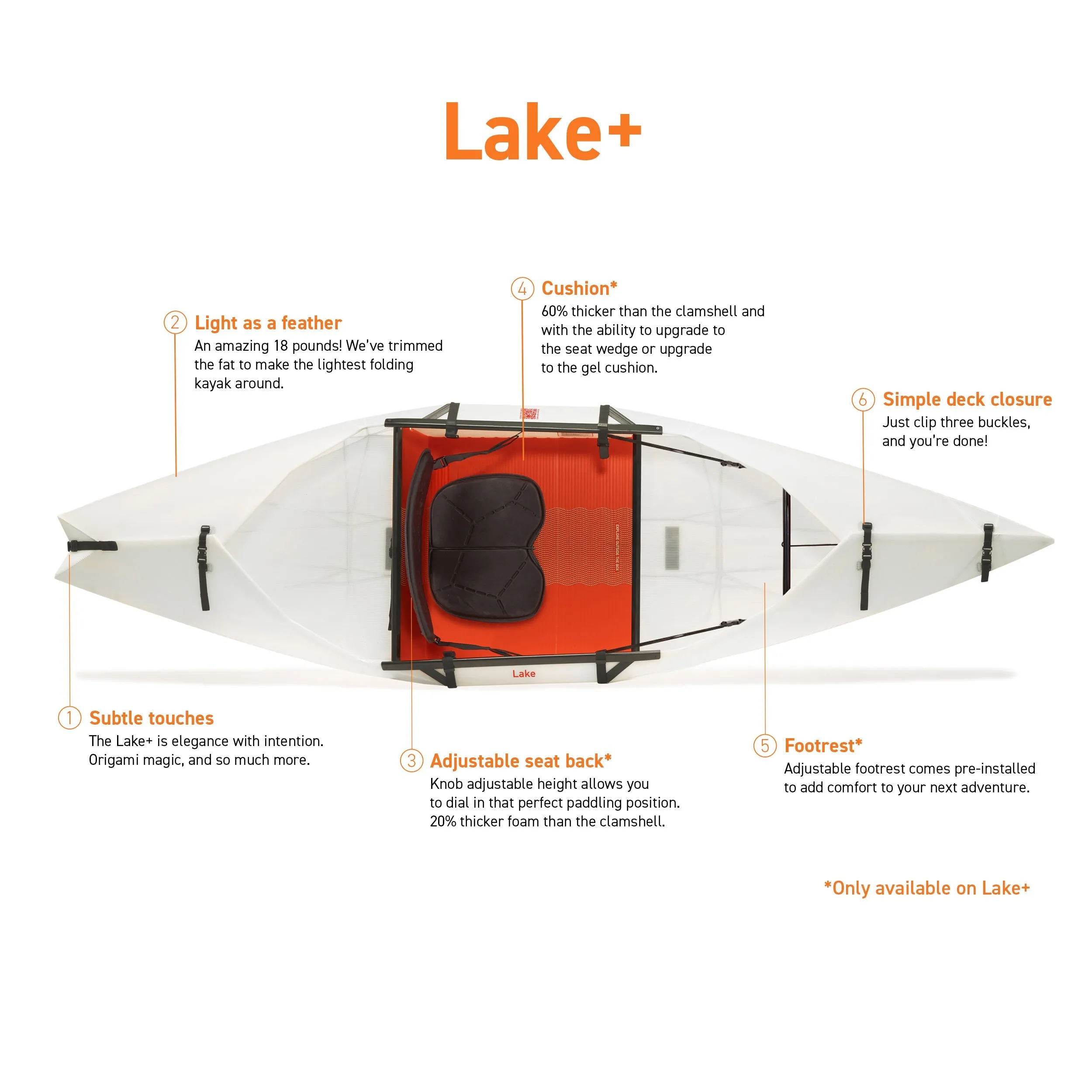 Lake by Oru Kayak
