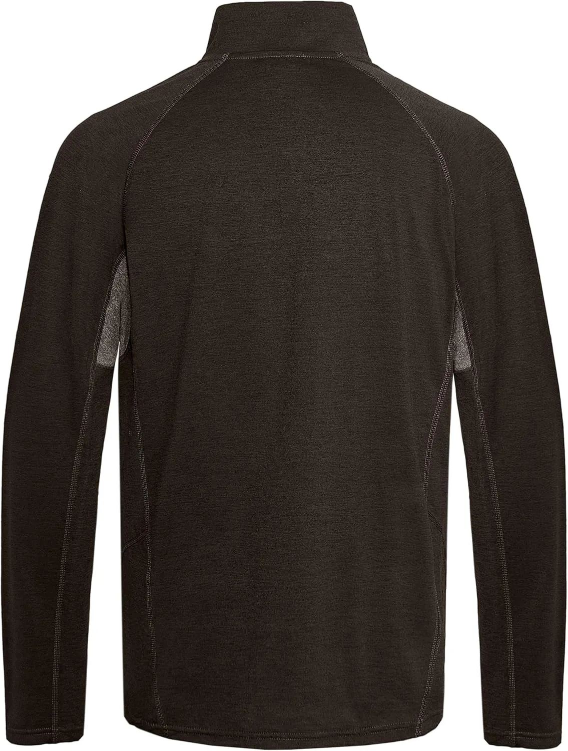 Little Donkey Andy Men's Lightweight Quarter Zip Pullover,UPF 50  Long Sleeve Athletic Shirts for Outdoor Running Golf