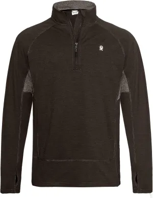 Little Donkey Andy Men's Lightweight Quarter Zip Pullover,UPF 50  Long Sleeve Athletic Shirts for Outdoor Running Golf