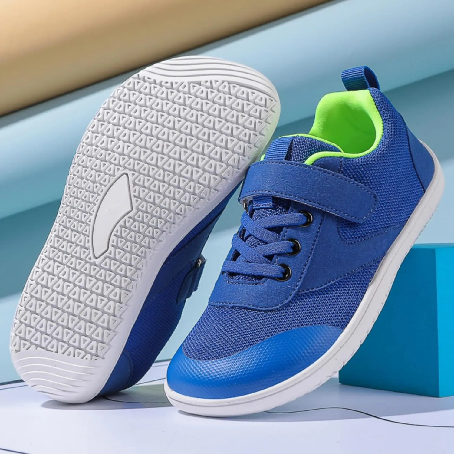 LLTMALL Breathable Mesh Kids Running Shoes - Lightweight Playground Sneakers for Boys & Girls, Non-Slip Gym School Sports Tennis Shoes