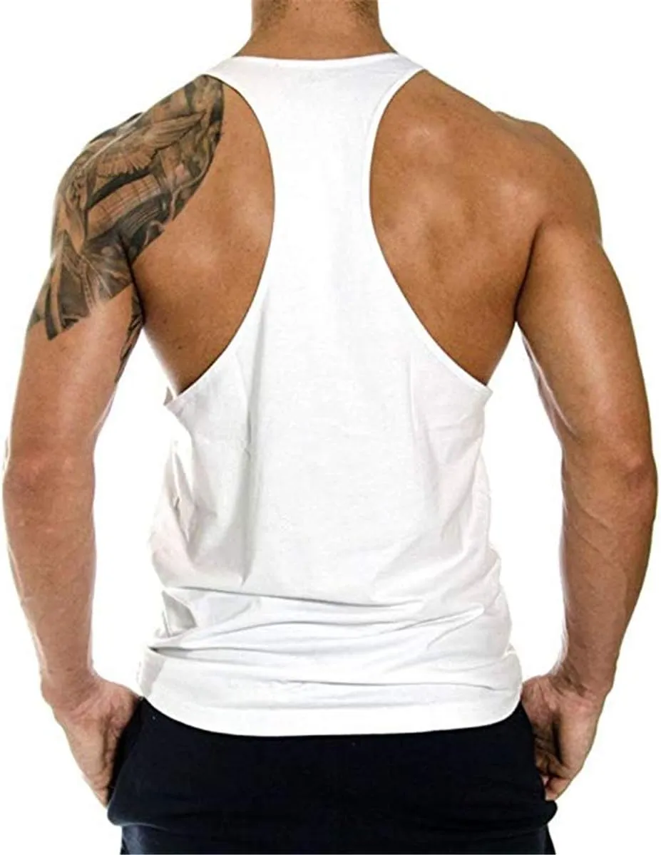 Men's Beast Workout Sport Muscle Tank Tops Gym Bodybuilding Fitness Sleeveless Shirts
