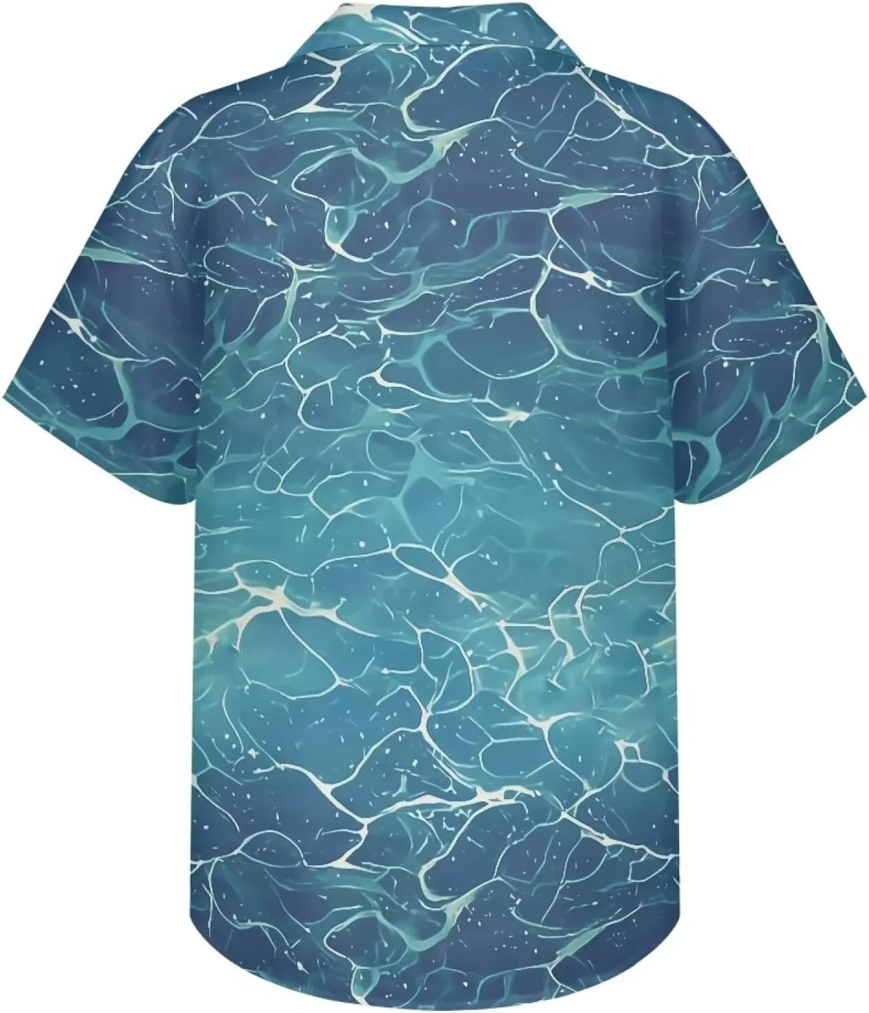 Mens Tropical Shirts Short Sleeve Button Down Shirt, Size 2XS-7XL