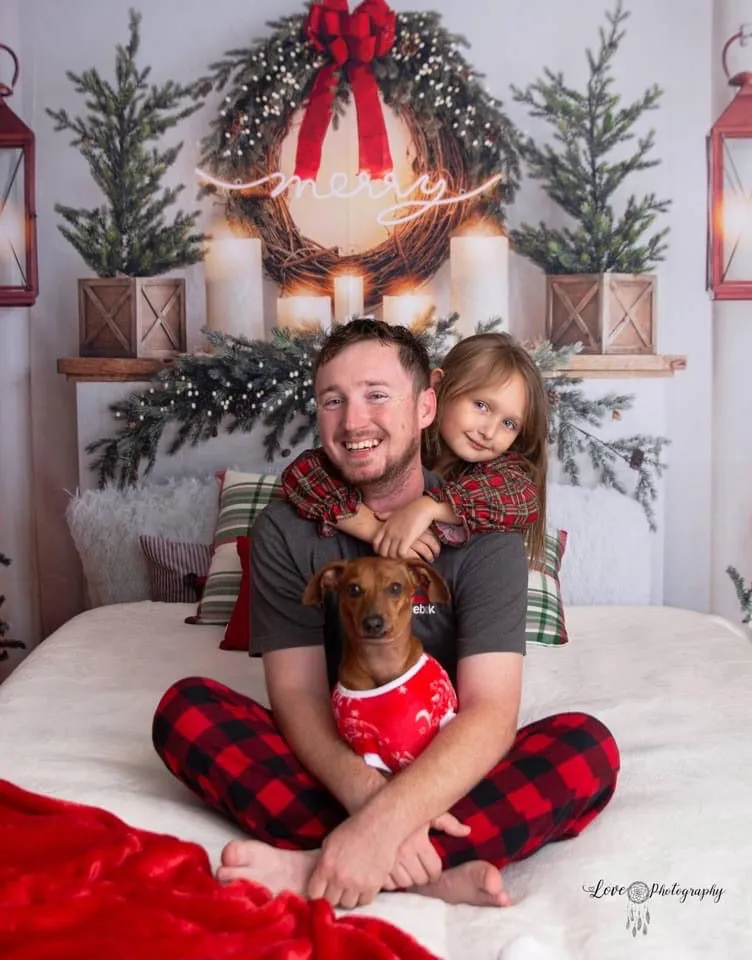 Merry and Bright Holiday Headboard Lights (VR)