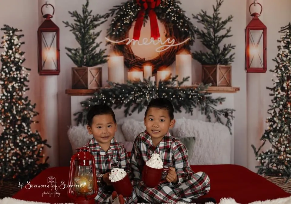 Merry and Bright Holiday Headboard Lights (VR)