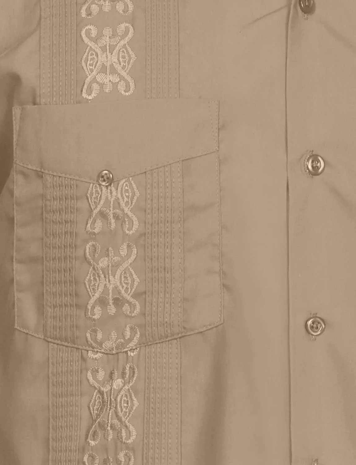NE PEOPLE Men's Short Sleeve Cuban Guayabera Button Down Shirts Top S-4XL