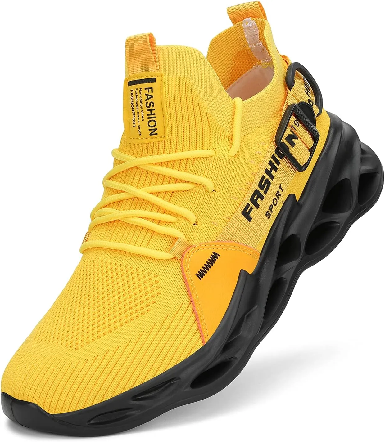 Nihaoya Mens Tennis Shoes Breathable Athletic Sneakers Lightweight Sport Shoes for Workout Walking