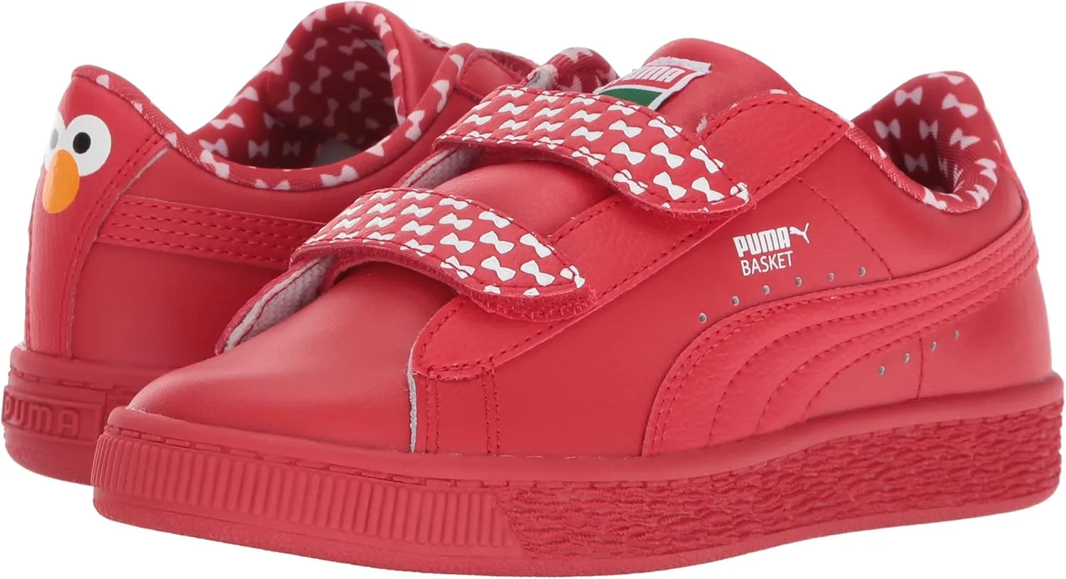 PUMA Baby-Boy's Sesame Street Bask Elmo Mono V Ps-K