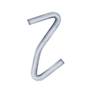 Replacement "Z" Hooks For 15-Ft Hammock Stand | Zinc Coated Steel | Set of 2