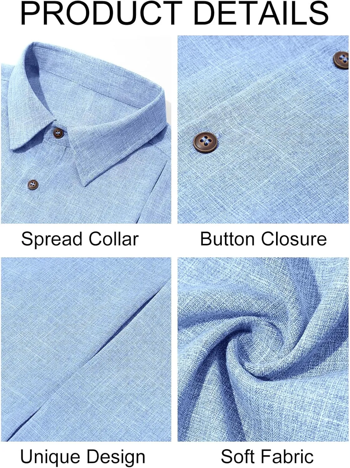 Runcati Mens Cuban Guayabera Shirts Button Down Casual Short Sleeve Shirt Linen Summer Beach Hippie Tops