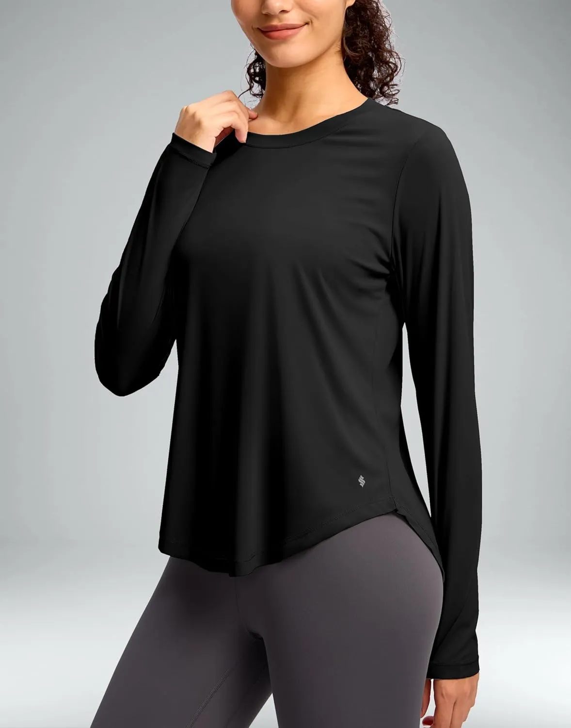 Soothfeel Women's UPF 50  Sun Shirts Long Sleeve SPF UV Protection Rash Guard Lightweight Quick Dry Hiking Workout Tops