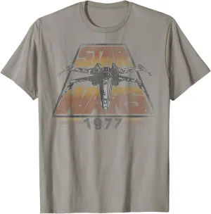 Star Wars X-Wing 1977 Vintage Retro C1 Disney  T-Shirt