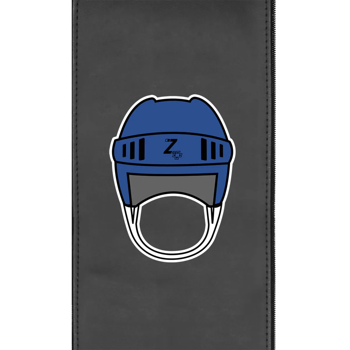 Stealth Recliner with Hockey Helmet Gaming Logo