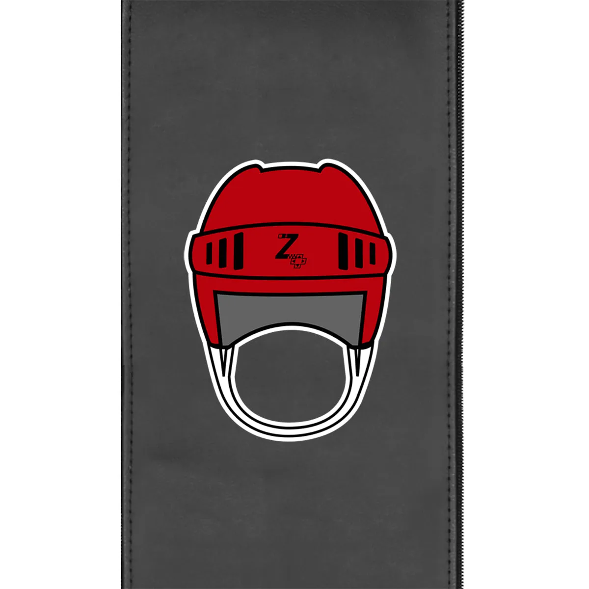 Stealth Recliner with Hockey Helmet Gaming Logo