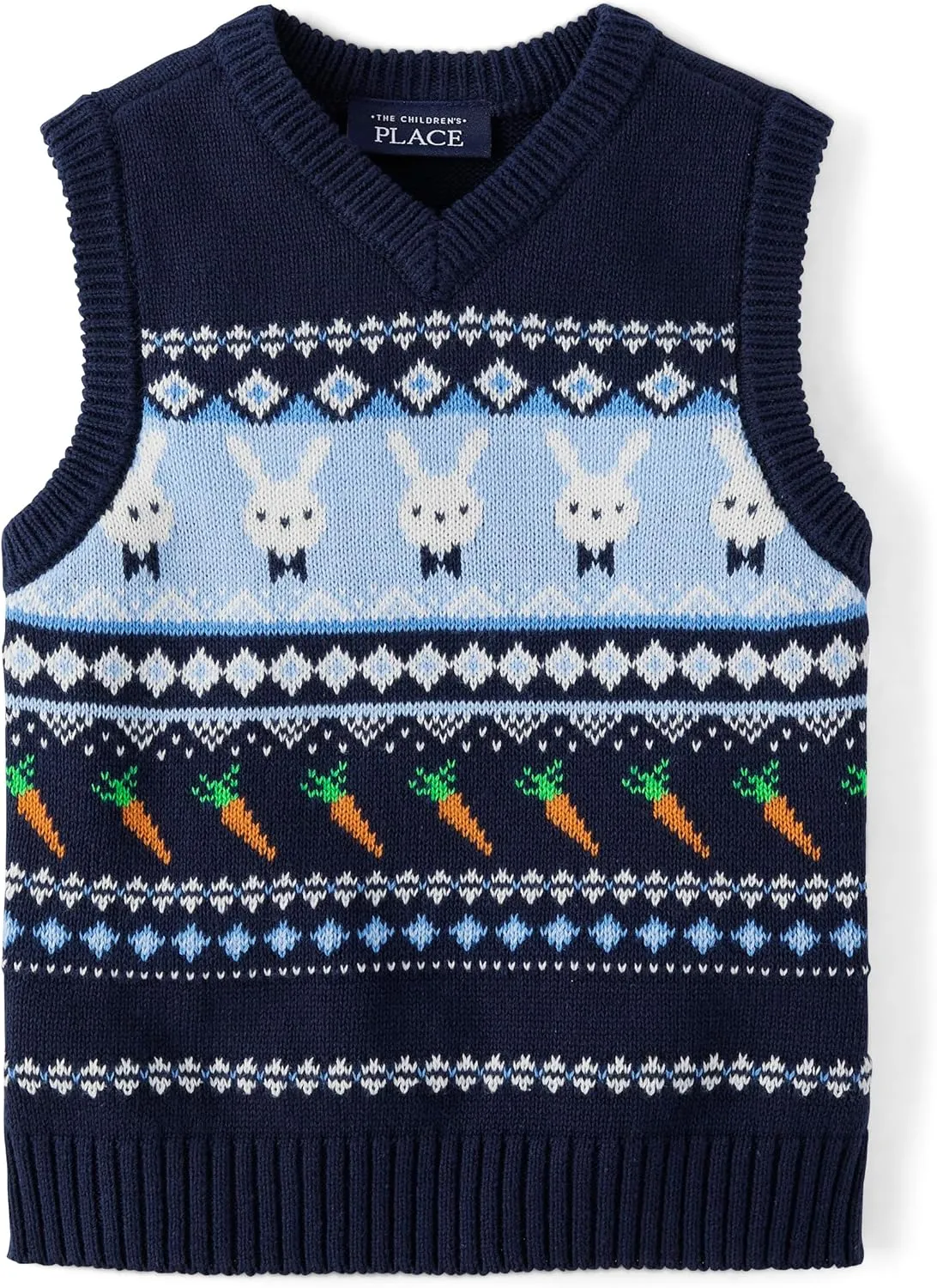 The Children's Place Baby Boys' and Toddler Pullover Sweater Vest