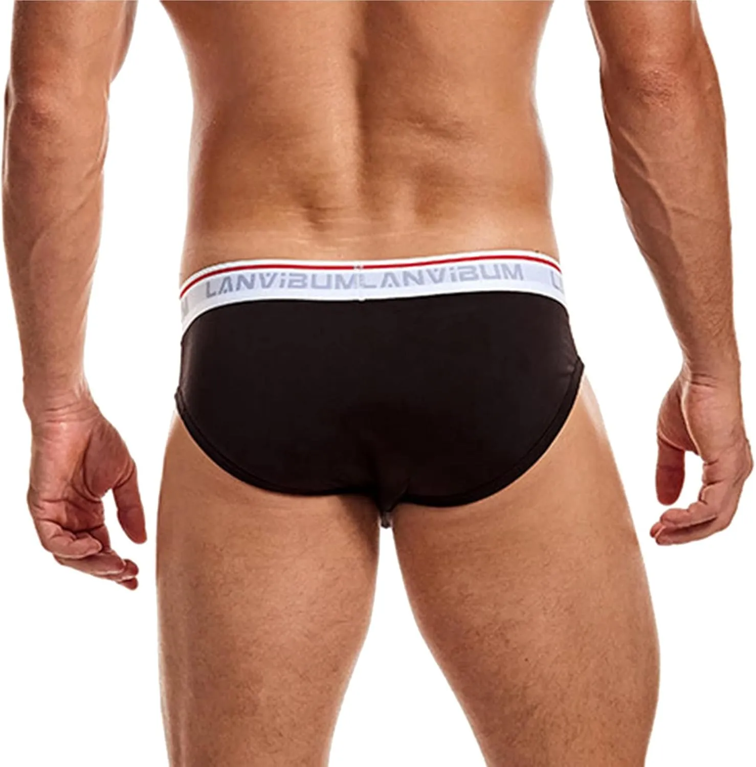 Underwear for Men Pack Men's Boxer Briefs Cotton Blend Long Leg Plaid Boxers