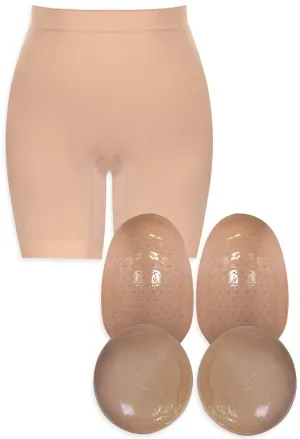 Va-va-voom Tummy & Thigh Shaping Padded Hip   Booty Set